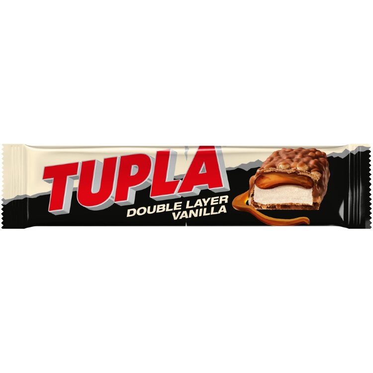 Tupla Double Layer Vanilla Chocolate Bar 48g