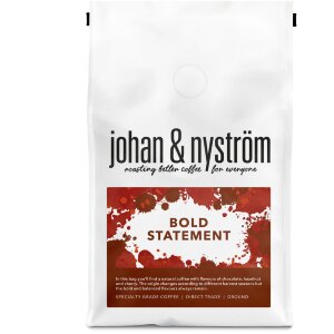 Johan & Nyström Bold Statement Filter Coffee Ground 250g Medium Roast