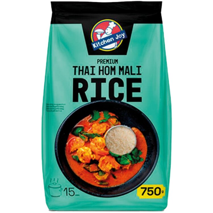 Kitchen Joy Thai Hom Mali Jasmine Rice 750g