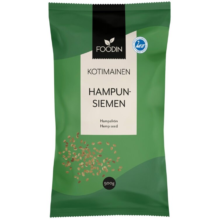 Foodin Domestic Hemp Seed 500g