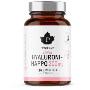 Puhdistamo Strong Hyaluronic Acid 120 Caps