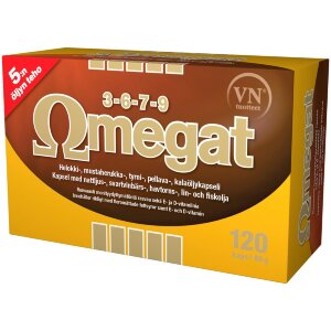 Omegat 3-6-7-9 120 Capsules Via Naturale