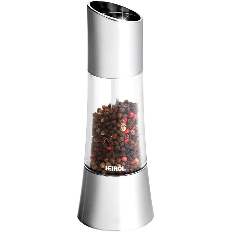 TWIST GRINDER Pepper 18 cm, Steel/Acrylic