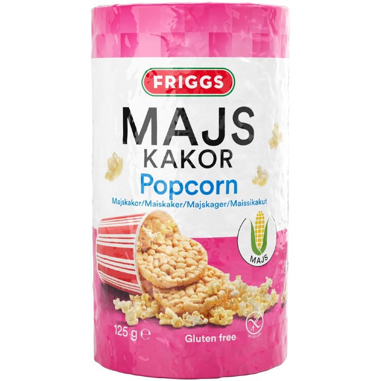 Friggs Gluten-Free Popcorn Corn Cake 125g