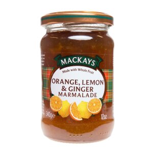 Mackays Orange-Lemon-Ginger Marmalade 340g