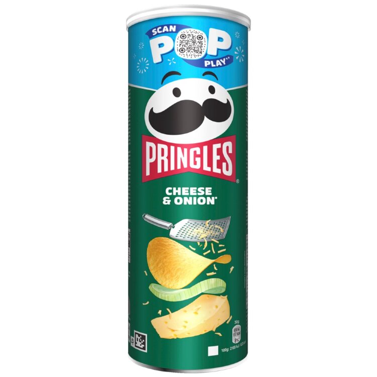 PRINGLES Cheese & Onion 165g