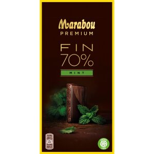 Marabou Premium FIN 70% Mint Chocolate Bar 100g