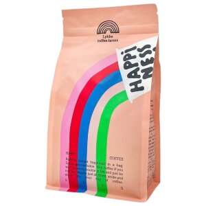 Lykke Kahvitilat Happiness Light Roasted Filter Coffee Blend From Brazil, Peru, And Uganda, 500g Filter Ground