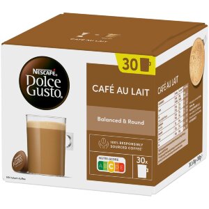 Nescafé Dolce Gusto 30caps/300g Café au Lait Milk Coffee Capsule