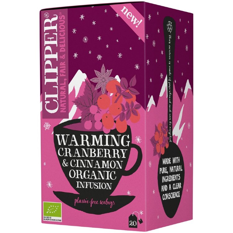 Clipper Organic Cranberry and Cinnamon Flavored Brew 20ps / 40g