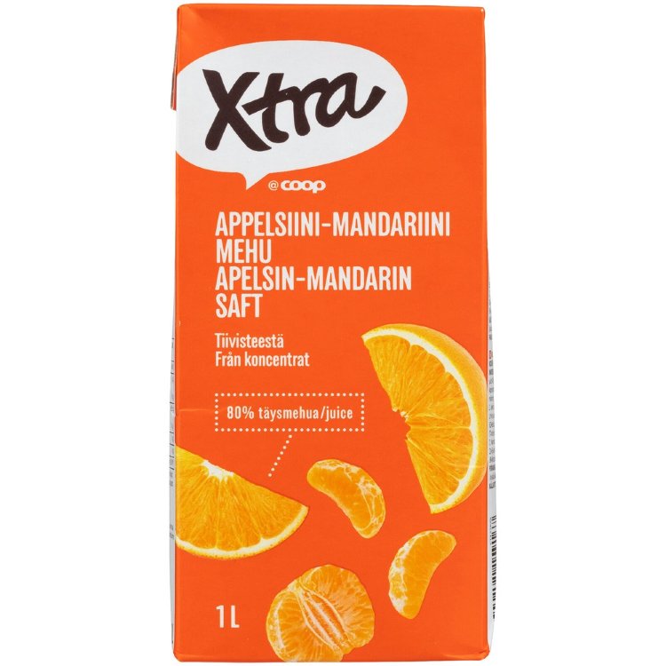 Xtra Orange-Mandarin Juice 1L