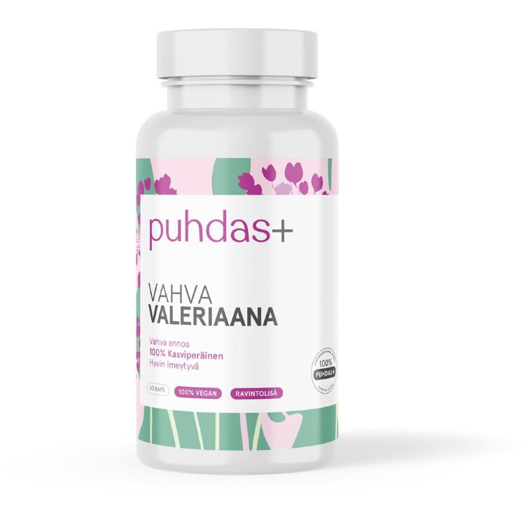 Puhdas+ Strong Valerian 60 capsules