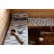 Lapuan Kankurit Hohto Table Runner 46x150cm White-Grey Linen-Cotton