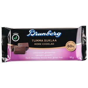 Brunberg Dark Chocolate 60% 50g