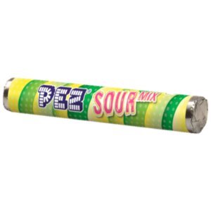 Pez Giant Sour Mix Roll 46g, Sour Fruit-Flavored Candies