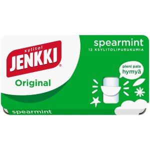 Jenkki Original Spearmint Xylitol Chewing Gum 18g