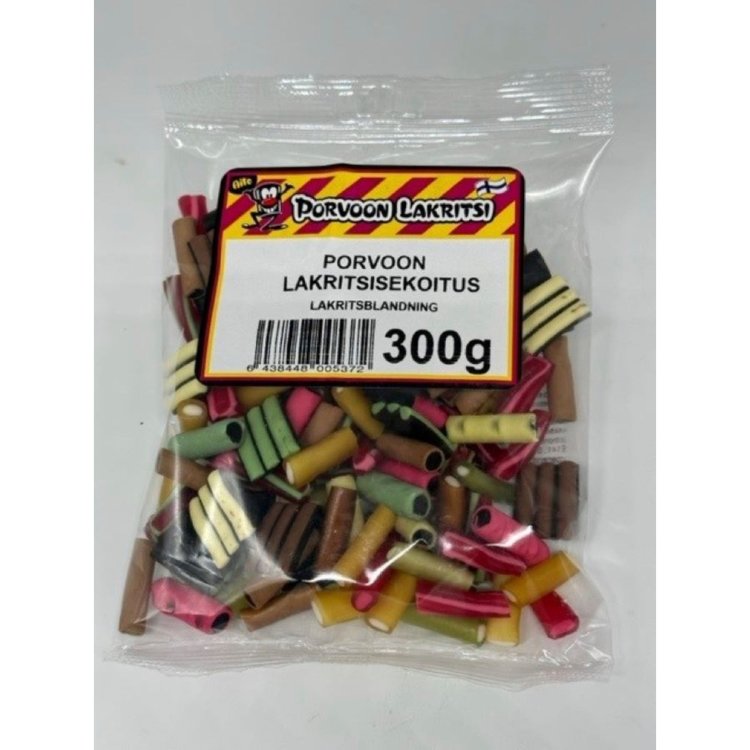 Porvoon Lakritsi Licorice Mix 300g