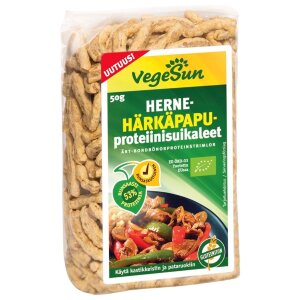 VegeSun Organic Pea-Broad Bean Protein Strips 50g