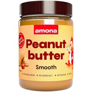 Amona Peanut Butter 100% Smooth 350g