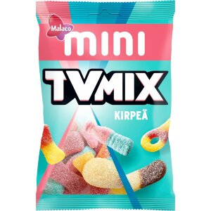 Malaco Tv Mix Mini Sour Candy Mix 110g