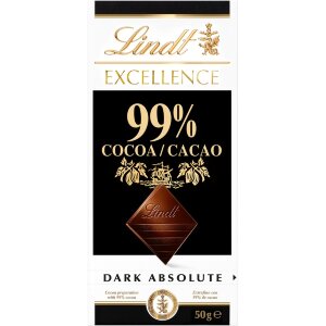 Lindt EXCELLENCE Refined Cocoa Bar 99% 50g