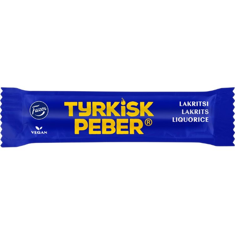 Fazer Tyrkisk Peber liquorice bar 20g
