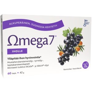 Omega7 BC634® + SBA24® For Skin 60 capsules