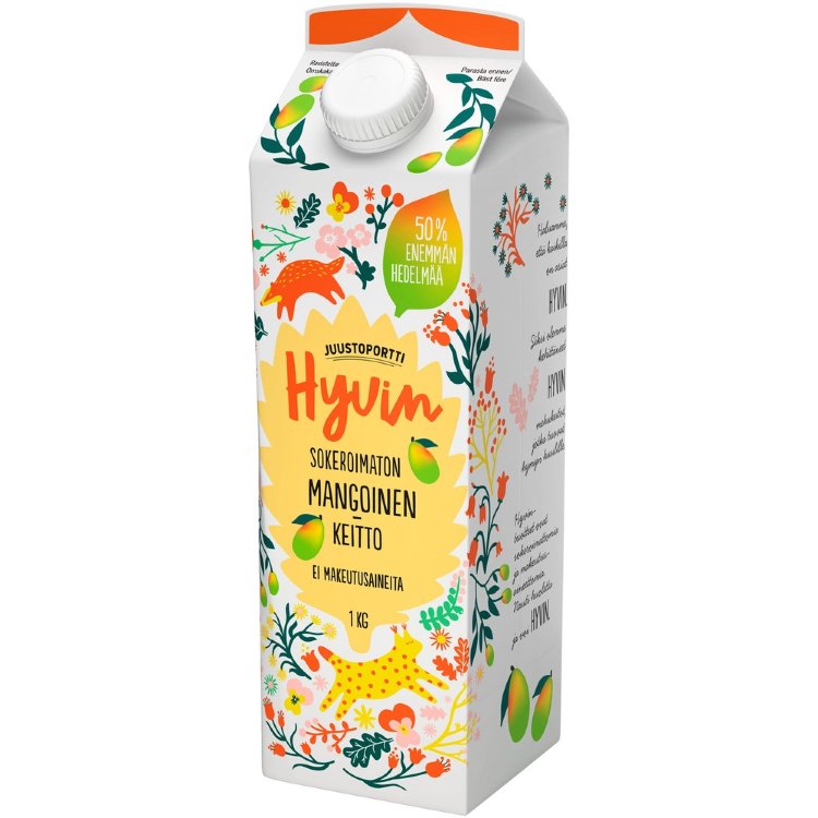 Juustoportti Well Juicy Soup 1 kg Mango