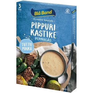 Blå Band Gluten-Free Low-Lactose Pepper Sauce 3x28g