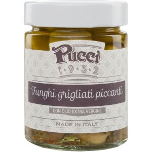 PUCCI1932 Grilled Chili Mushrooms 200g