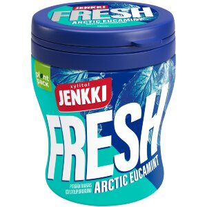Jenkki Fresh Arctic Eucamint Xylitol Chewing Gum 70g