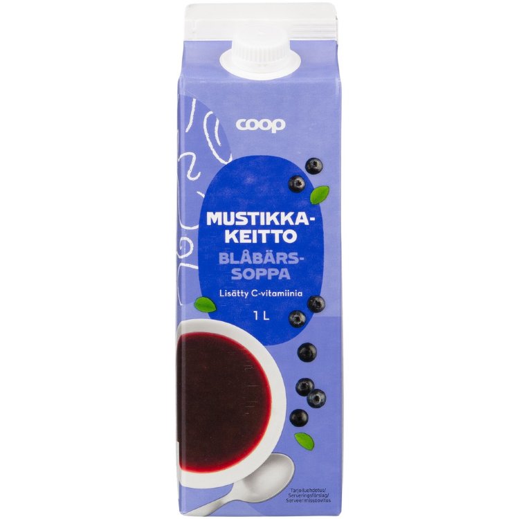 Coop Blueberry Soup 1l
