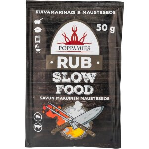 Poppamies Rub Slow Food Spice Mix 50g