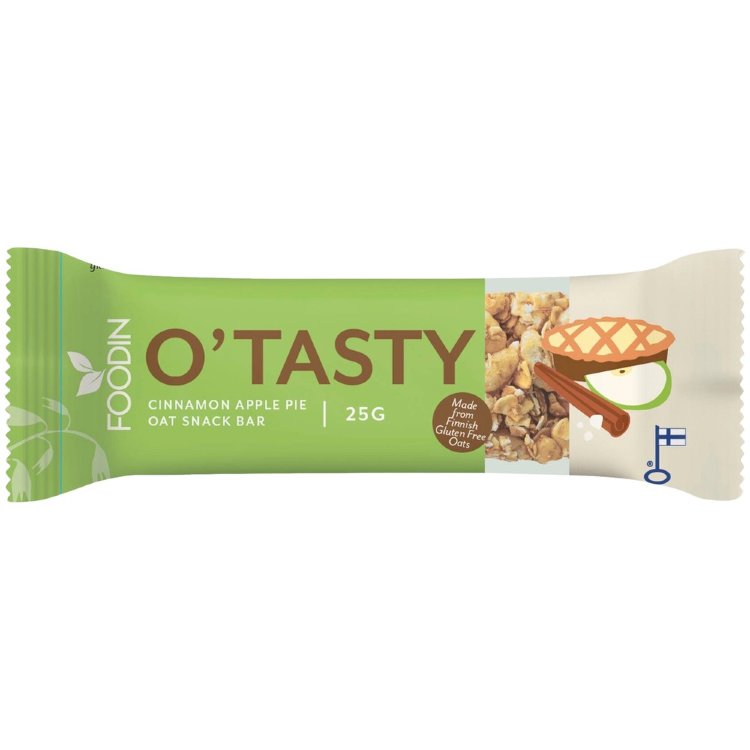 Foodin O`Tasty Apple-Oat Bar 25g