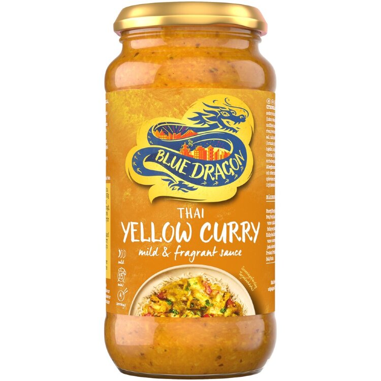 Blue Dragon Yellow Curry Meal Sauce 350g