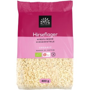 URTEKRAM Organic Gluten-Free Millet Flakes 400g