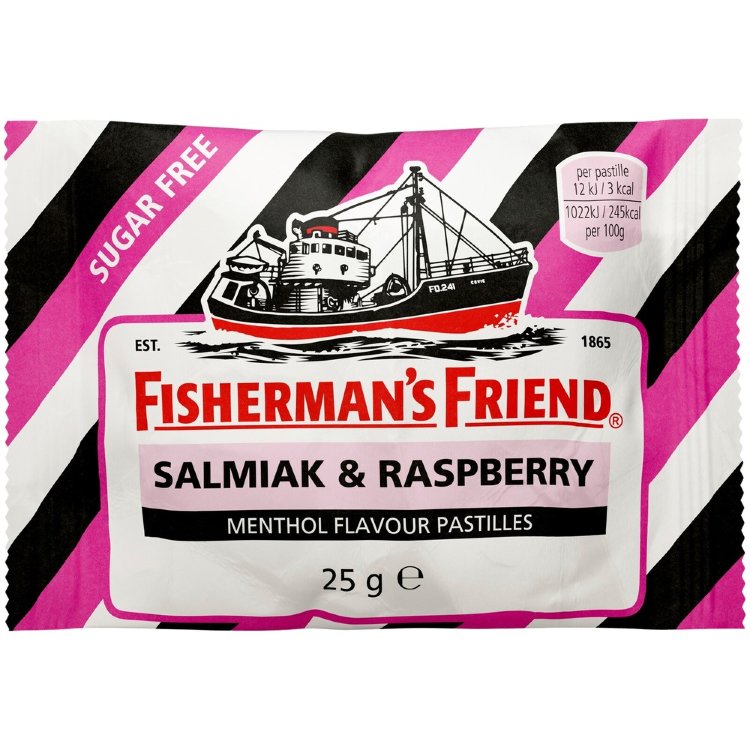 Fisherman´s Friend 25g Sugar-Free Salmiakki-Raspberry