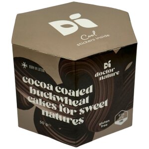 Dr. Nature Buckwheat Cake With Cocoa Coating 50g
