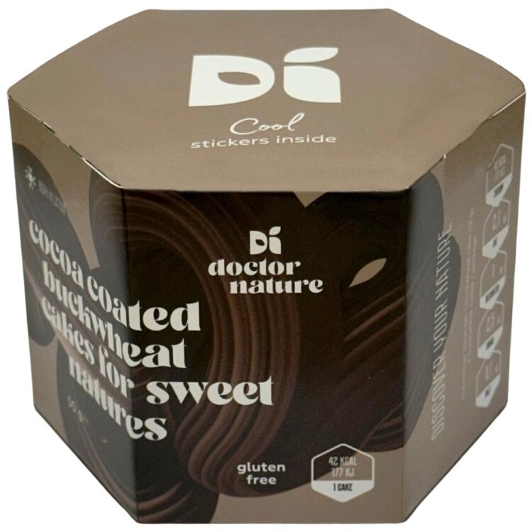 Dr. Nature Buckwheat Cake With Cocoa Coating 50g
