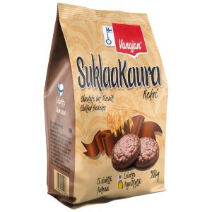 Vanajan Chocolate Oat Biscuit 300 g