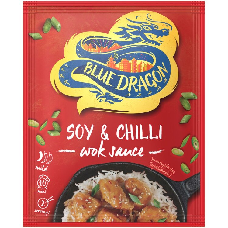 Blue Dragon Soy & Chili Wok Sauce 120g
