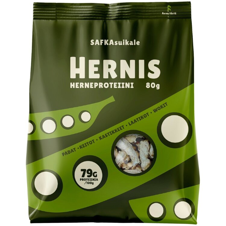 Hernis Pea Protein Snack Strip 80 g