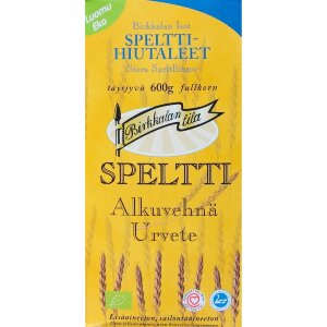 Birkkalan Farm Organic Large Spelt Flakes Whole Grain 600g