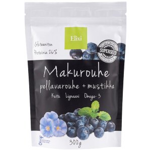 Elixi Flavor Crumbs Blueberry 300g Flaxseed Meal