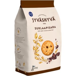 Fazer Jyvashyva Chocolate Chip Oat Cookie 350g