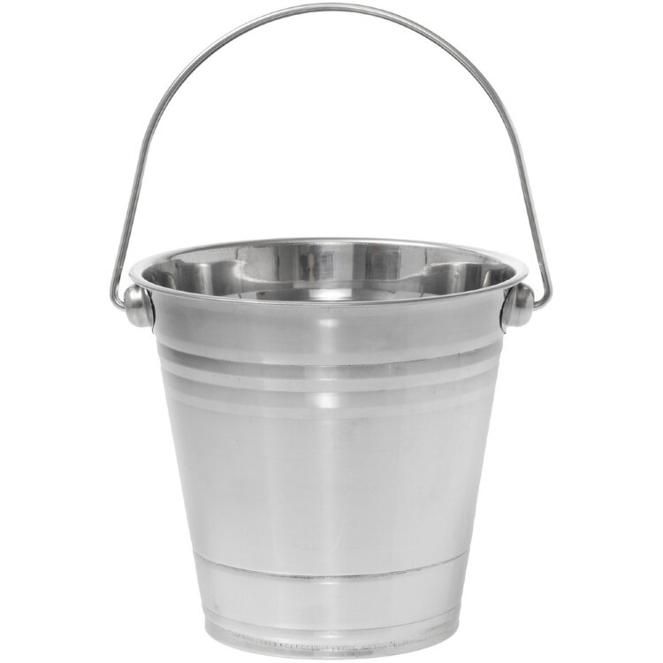 4Living Sauna Bucket Made Of Steel 2 L