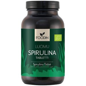 Foodin Spirulina Tablets Organic 110g