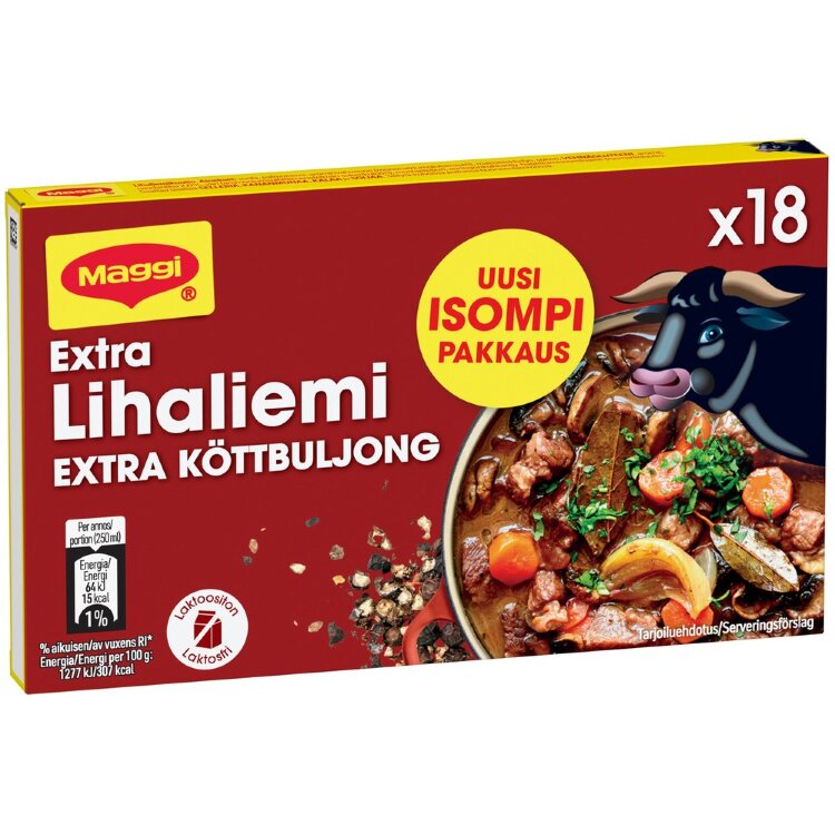 Maggi 180g Extra Meat Broth Bouillon Cube 18pcs