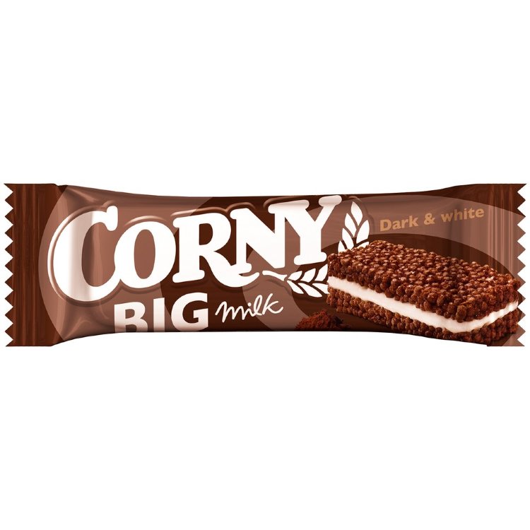 Corny BIG Milk Dark & White Snack Bar 40g