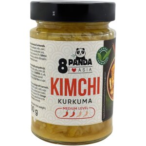 8 Panda Kimchi Turmeric, Medium 300 g